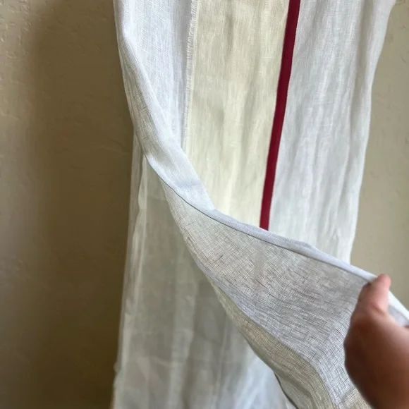 NRK by Anarkh NWOT 100% linen tunic top/dress. Laganlook artsy luxury designer - Picture 3 of 7